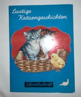 Kinderbuch ca. 1970: Lustige Katzengeschichten in Schreibschrift Schleswig-Holstein - Rickling Vorschau