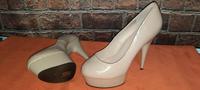 Pleaser Plateau High-Heels, Lack, beige, Gr. 44 - 45 Baden-Württemberg - Tettnang Vorschau