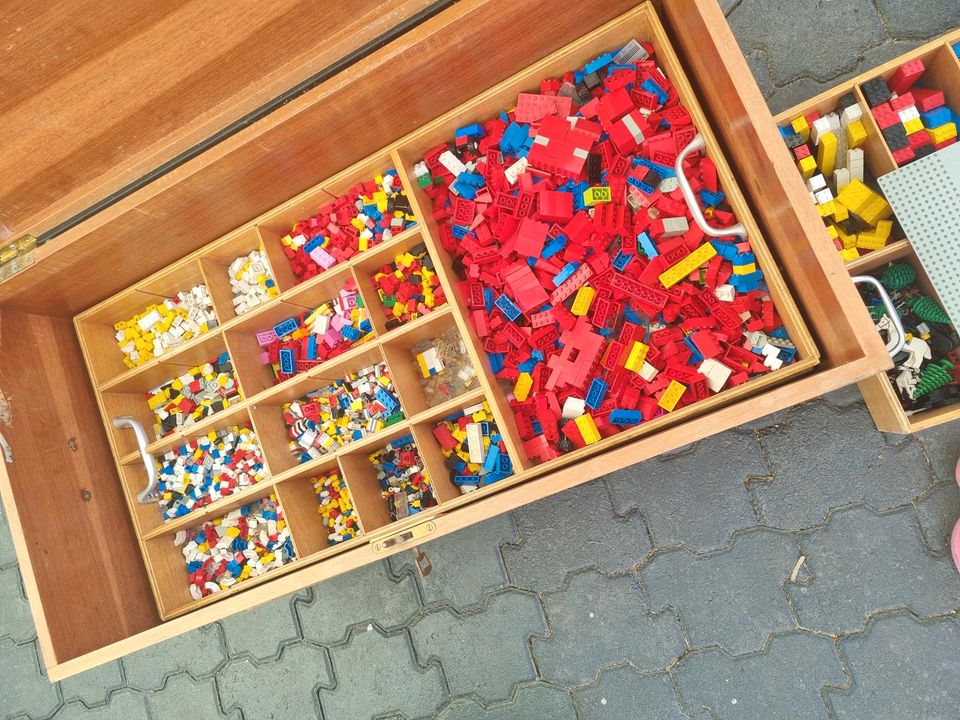 Lego, Samlung, Legokiste, Legosteine in Moers