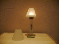 Teelichthalterung, Lampe von Apollinaris mit Ersatzschirm Glas ! Bayern - Mindelheim Vorschau