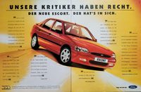 Ford Escort Mk6 Reklame Berichte Ghia Cabrio Flair Turnier 1,8 Hessen - Hanau Vorschau