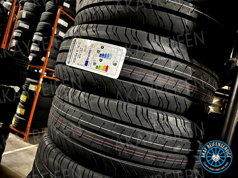 4x 235/65 R16C 115/113R - CONTINENTAL ➡️ NEU SOMMERREIFEN REIFEN VAN CONTACT  200 SOMMER ➡️