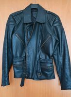 Lederjacke, Bikerjacke - schwarz, unisex Bayern - Weitnau Vorschau