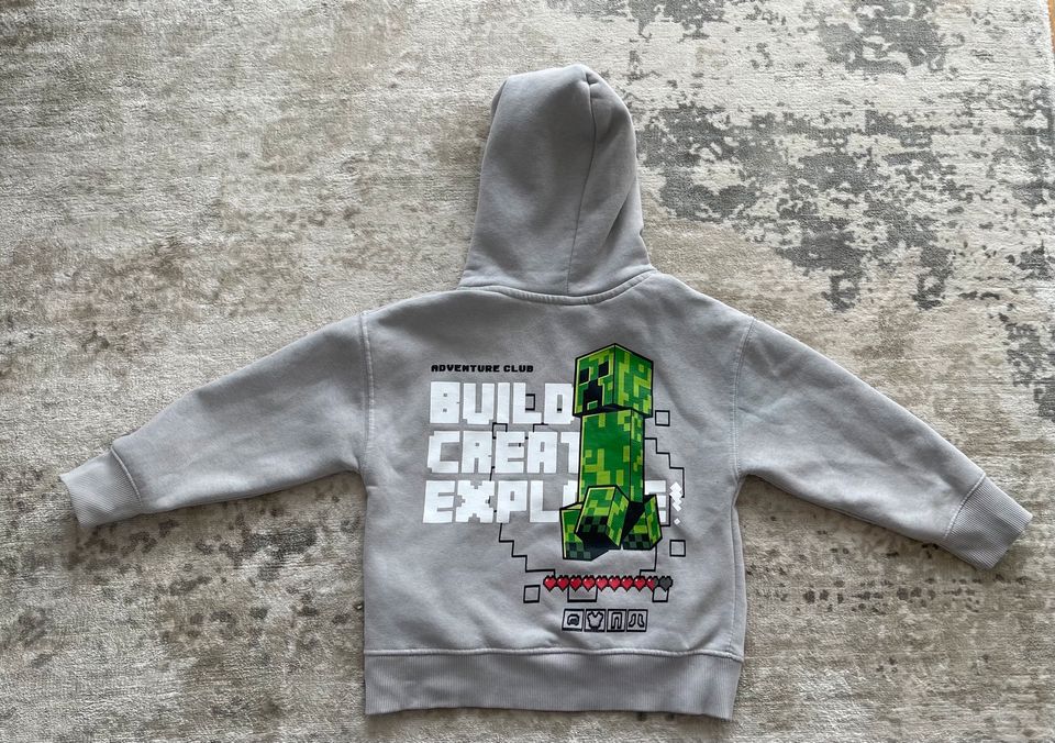 Zara Hoodie , SWEATSHIRT Minecraft 6 Jahre Junge in Kösching