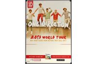 POSTER ONE DIRECTION WORLD TOUR 2013 PROMO PLAKAT harry styles Berlin - Lichtenberg Vorschau