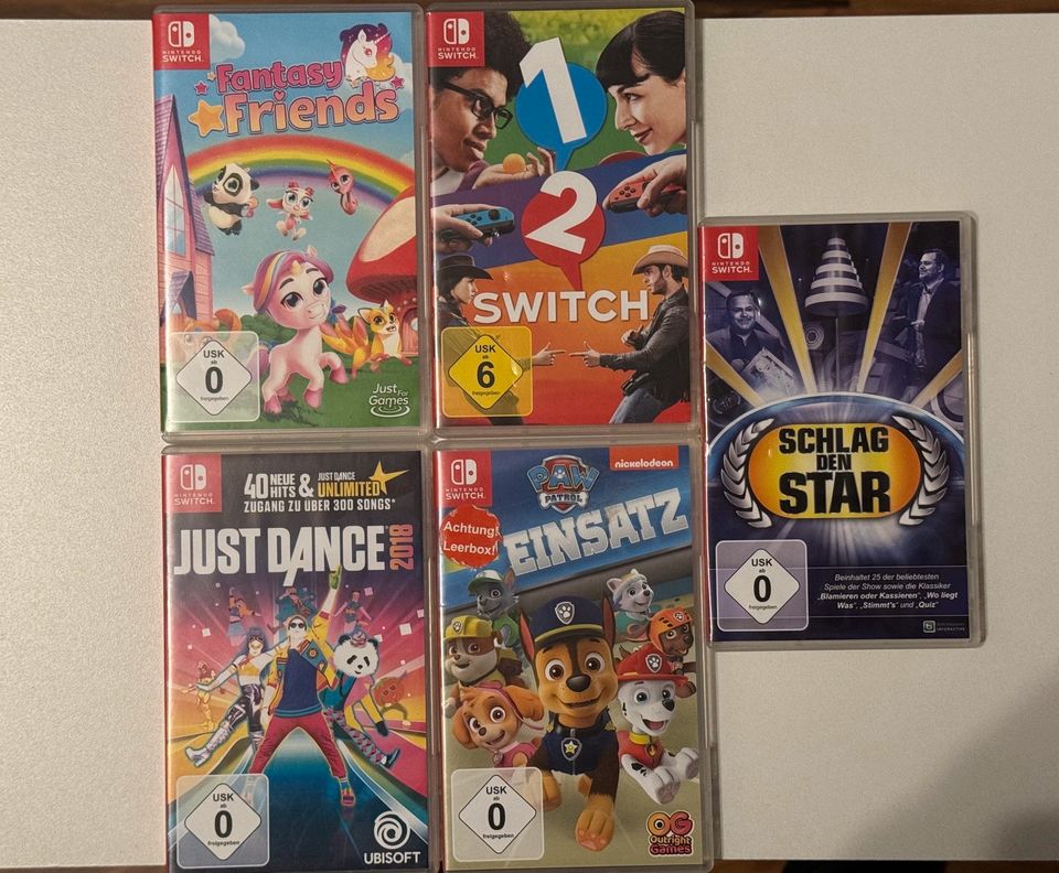 5x Nintendo Switch Spiele in Hildesheim