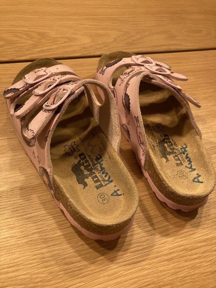 Sandalen offene Schuhe Mädchen Longo Größe 30 Rosa in Alzenau