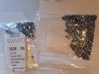 Swarovski Elements Hot Fix Strass-Steine, SS 16, Topaz AB ca. 600 Hessen - Einhausen Vorschau