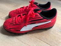 Puma Fußballschuhe Kinder rot / pink Leuchtfarbe neuwertig Gr. 29 Kreis Ostholstein - Scharbeutz Vorschau