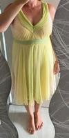 Kleid Sommer Hochzeit gelb Gr. 44 Sachsen - Freiberg Vorschau