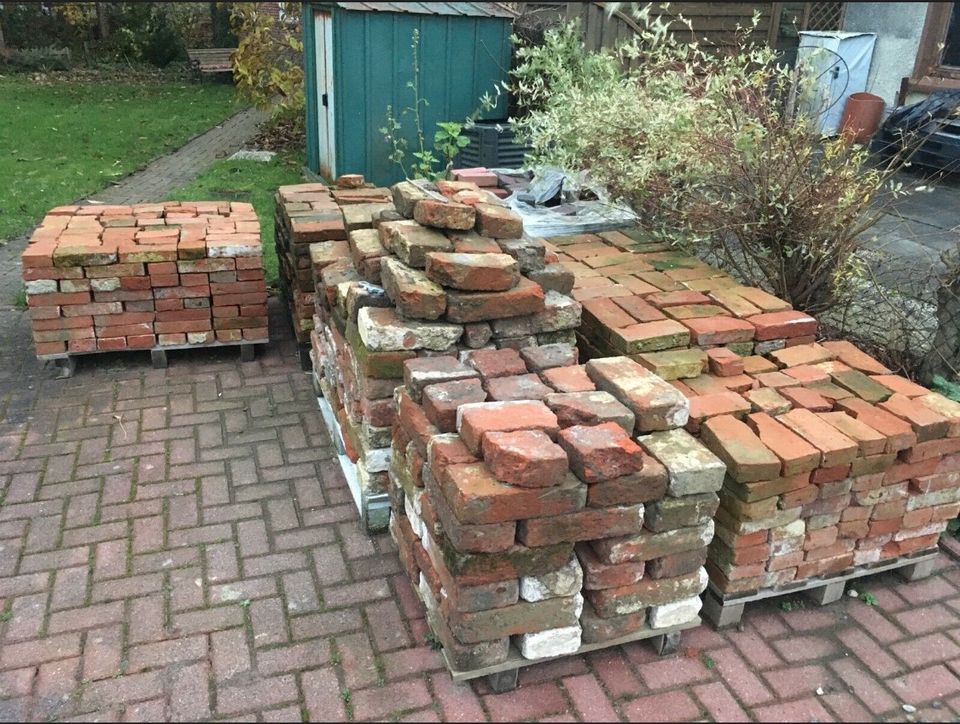 Steine große Klostersteine Klosterformat Klinker Feldbrand in Upleward