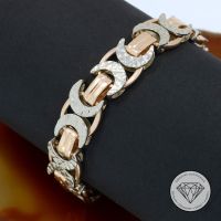 M*194086 Wert 7.300,- Massives Armband 585 Gold 14 Karat Kt XXYY Essen - Karnap Vorschau