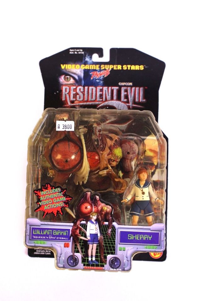 Toy Biz 44156 Resident Evil 2 William Birkin & Sherry Action 1998 in Dresden