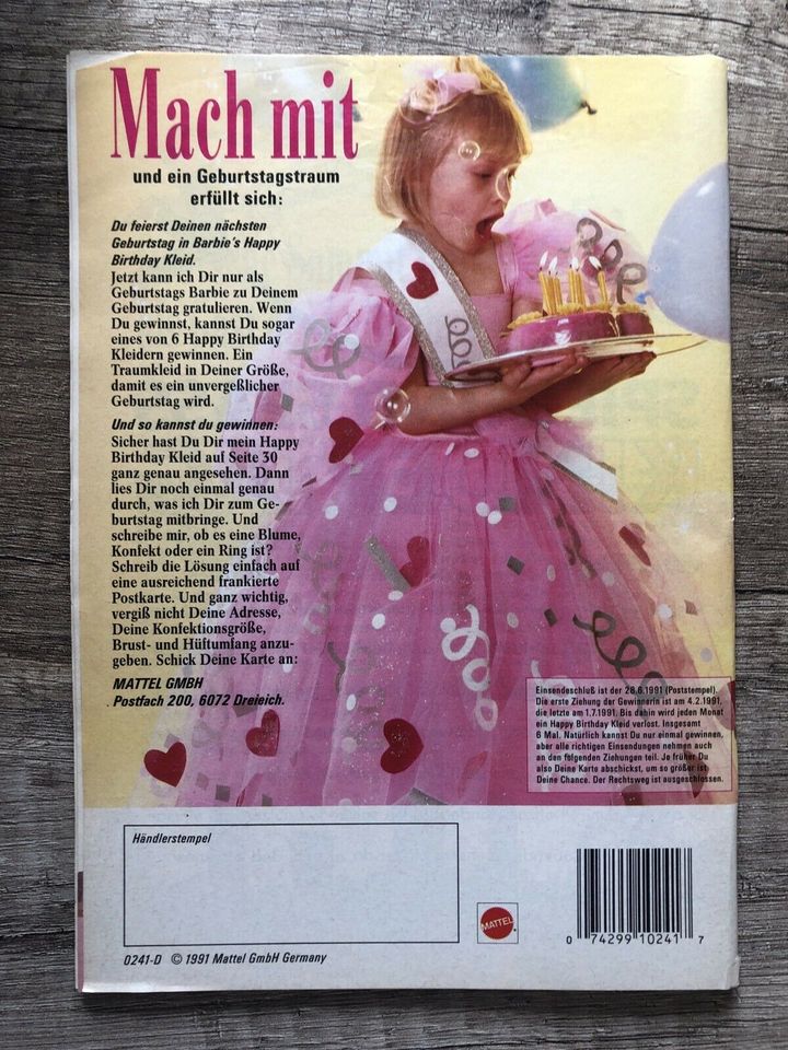 Barbie Journal Frühling/Sommer 1991 in Dormagen