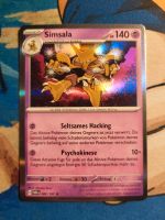 ⁹⁶³ Simsala holo selten pokemon pokemonkarte Niedersachsen - Uelzen Vorschau