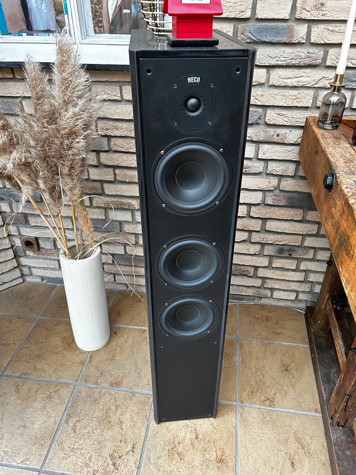 JVC Verstärker + Yamaha Subwoofer + Heco 5.1 Boxen in Bramsche