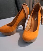 Damenschuhe La Strada Moderne Highheels in Safrangelb, gr. 38 Hessen - Ehringshausen Vorschau