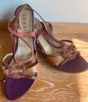 braune Sandaletten mit Keilabsatz/ braune Sandalen ungetragen Hessen - Eichenzell Vorschau
