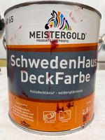 Meistergold Schwedenhaus Deckfarbe Farbton Schwedenrot Sachsen - Bernsbach  Vorschau