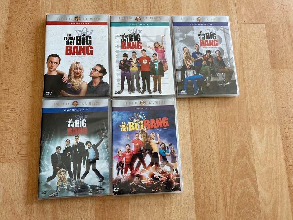 The Big Bang Theory - Staffel 1-5 (DVD) Region 1 und 4 (!) in Zwickau