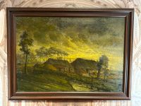 ÖLGEMÄLDE HÄUSER IN LANDSCHAFT HOLLÄNDISCHE SCHULE SIGNIERT A. VORSTERMAN 100x70cm - Versand kostenlos - Wir sind für Sie da lokal in 86830 Schwabmünchen oder online ARTHOME24 Bayern - Schwabmünchen Vorschau