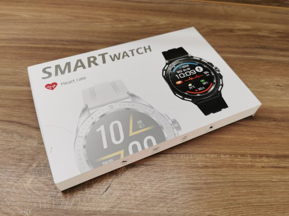 Smartwatch Herren mit Telefonfunktion für Android iOS NEU! NP56€ in Oelsnitz/Erzgeb.