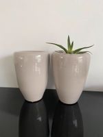2 Vasen Blumentöpfe in grau, Deko Nordrhein-Westfalen - Meerbusch Vorschau