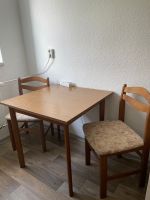 Tisch und zwei Stühle Sachsen - Bautzen Vorschau