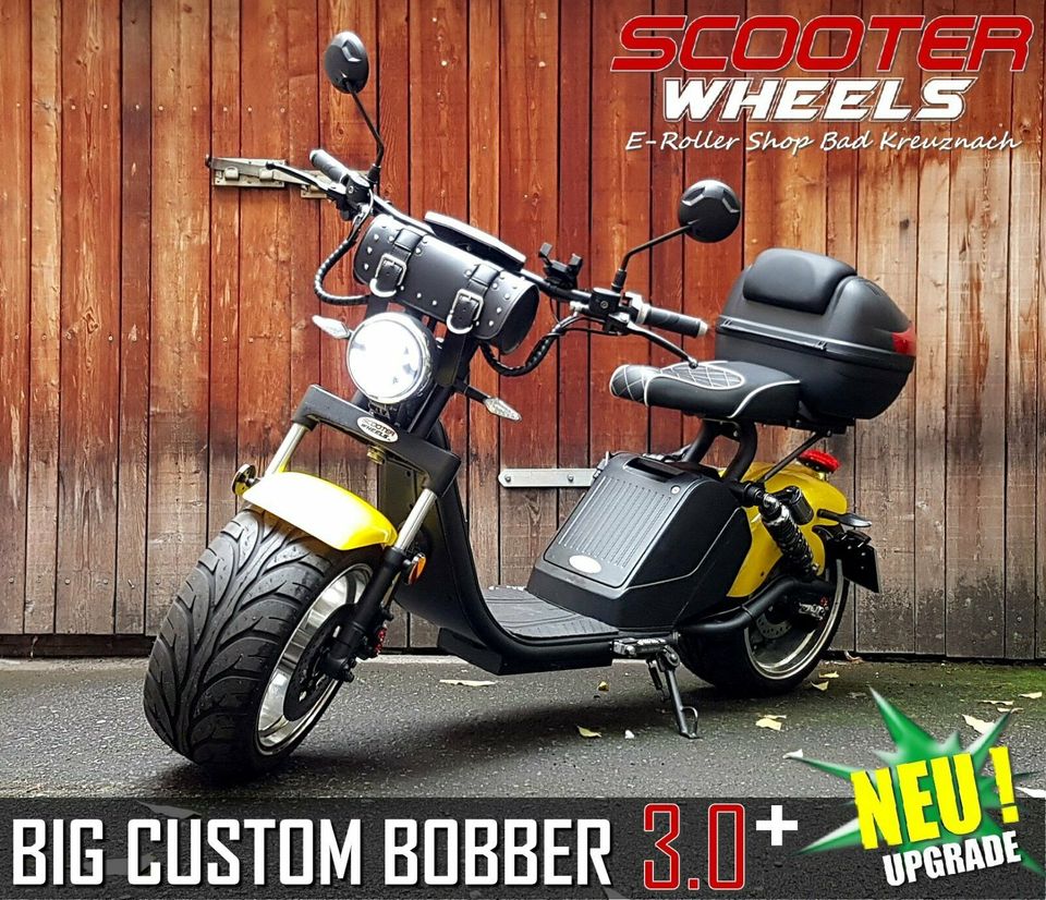 ⚡NEU⚡ Big City Twister 3.0 E Scooter Elektro Roller 1,5kW 60V/25A in Bad Kreuznach