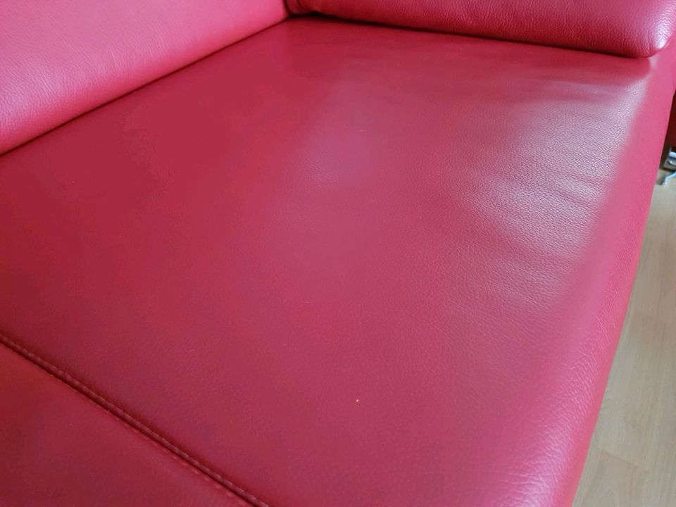 Wie neu Schilling Sofa Couch 2 Sitzer Zweisitzer Echleder in Berlin