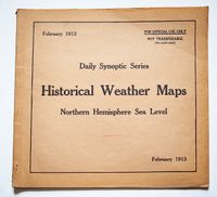 Seltene Historische Wetterkarten der nördl. Hemispähre, Febr 1913 Hessen - Offenbach Vorschau