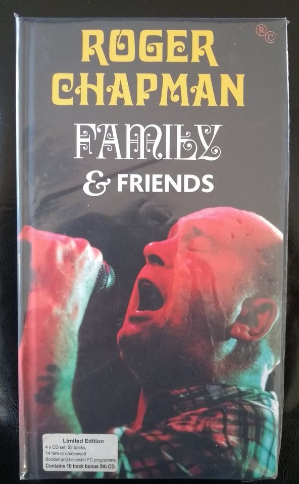 Roger Chapman, 5 CD, Family & Friends Box, neuwertig 42,- i. Vers