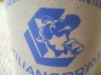 Bierkrug Brauerei CLUSS Heilbronn Kiliansbräu 0,5 liter 1960 ies Baden-Württemberg - Heilbronn Vorschau