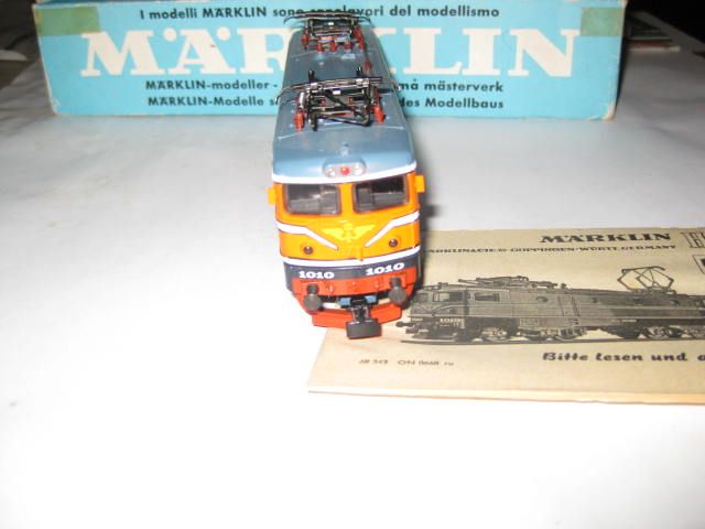 Märklin 3043.1 , Elok der SJ ,BR Re 1010, neu, Ork, Anl, Bj. 68 in Standenbühl