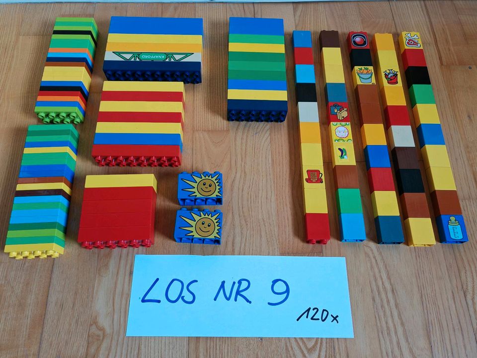 Lego Duplo 120 Bausteine, bedruckt, lange Steine 20er 16er 12er in Offenburg