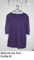 Violettes Wasserfallshirt Damen Aachen - Eilendorf Vorschau