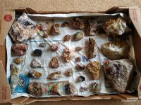 Mineralien Erzgebirge Konvolut Kiste 34 Stück Fluorit Quarz Baryt Sachsen - Sehmatal-Sehma Vorschau