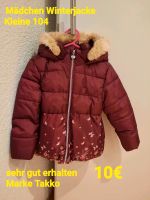 Winterjacke Mädchen Gr. 104 Sachsen-Anhalt - Bitterfeld Vorschau