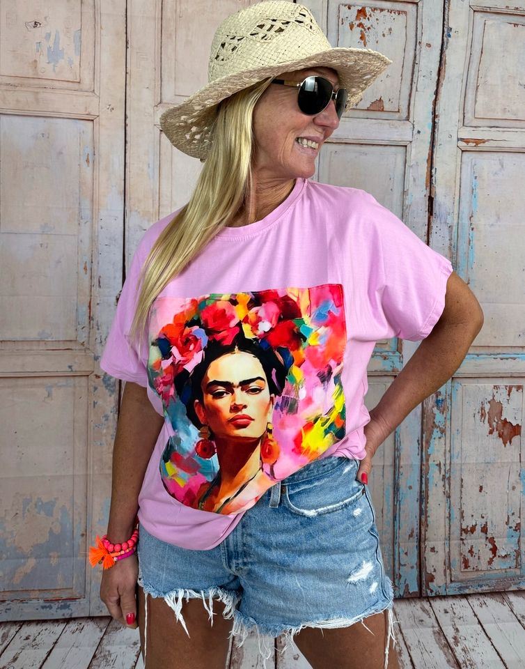 Oversize Shirt „Frida Kahlo“ 100% Cotton in Bochum