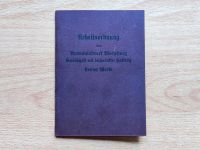 Arbeitsordnung 1930 Ammoniakwerk Merseburg, Leuna Werke Schleswig-Holstein - Norderstedt Vorschau