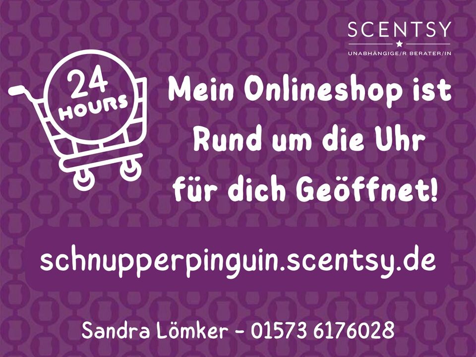 Scentsy Miniduftlampe Glitter Teal Glitzer Türkis Blau RABATT in Hopsten