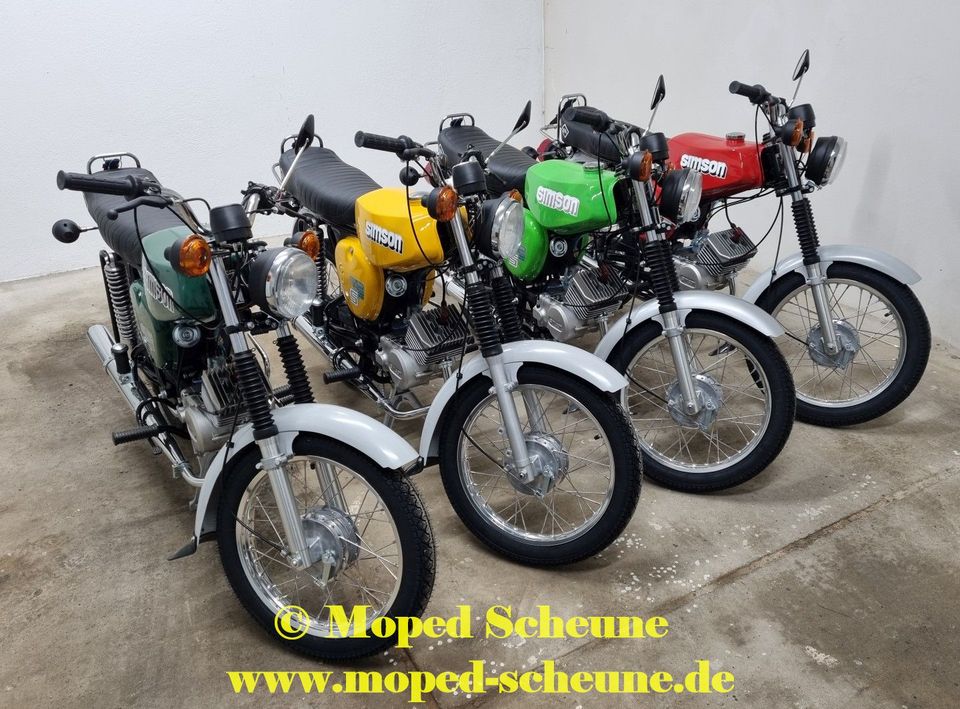 Simson S51 / Enduro / Verkauf / NEU / Motor Werksneu / Neuaufbau in Neustadt