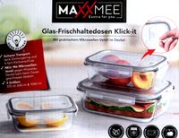 MAXXMEE Glas Klick-it Frischhaltedosen Set Aufbewarungsdose Kiel - Wellsee-Kronsburg-Rönne Vorschau