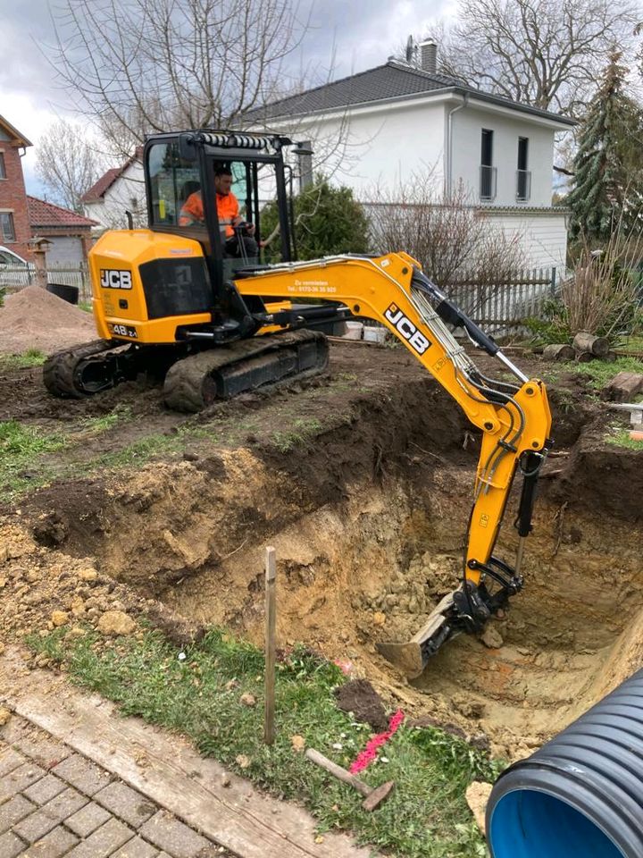 JCB * Miete * Minibagger JCB 48Z * 5t Vermietung in Erfurt