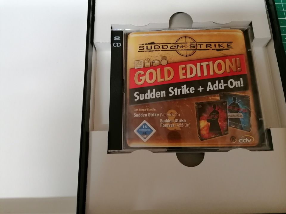 PC Spiel Sudden Strike Gold Edition (2001) cdv BigBox Eurobox in Dillingen (Donau)