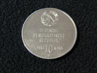 10 Mark Münze " 30 Jahre Kampfgruppen der Arbeiterklasse DDR 1983 Hessen - Groß-Bieberau Vorschau