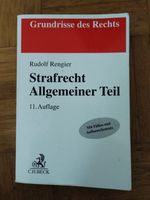 Strafrecht Allgemeiner Teil Rudolf Rengier 11. Auflage Baden-Württemberg - Freiburg im Breisgau Vorschau