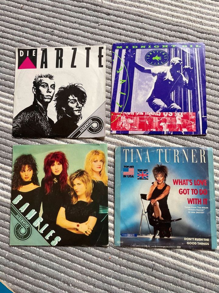 4x Vinyl Die Ärzte Midnight Oil Bengles Tina Turner in Lübben