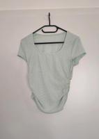 T-Shirt mint türkis gerafft schick Shein M/38 Bayern - Bad Kissingen Vorschau