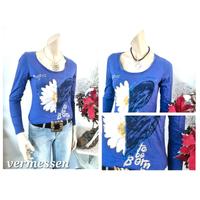 Shirt Desigual S Langarmshirt S blau Pailetten VERMESSEN Rheinland-Pfalz - Bruchmühlbach-Miesau Vorschau